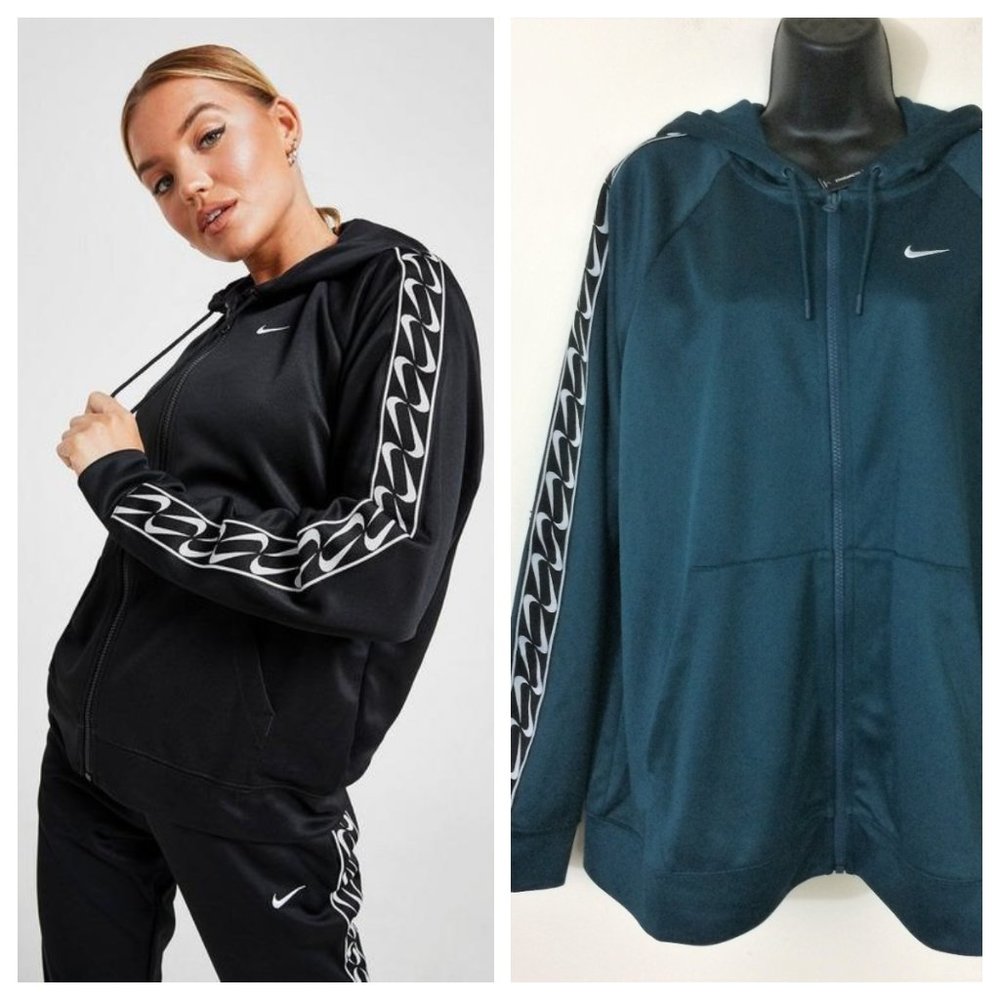 Nike Women's Logo Tape Full Zip Hoodie 2X
